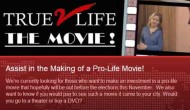 Janet Porter is looking for investors … or people who would pay to see her movie