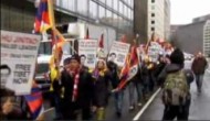 With Hu Jintao’s Visit, Tibetans and Supporters Protest at White House With Hu Jintao’s Visit, Tibetans and Supporters Protest at White House