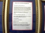 Letter: The Ten Commandments and Parking Letter: The Ten Commandments and Parking