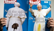 Pissing match: Vatican sues over satirical magazine cover Pissing match: Vatican sues over satirical magazine cover